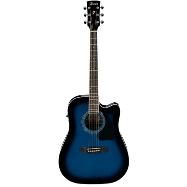 Guitarra Electroacustica Ibañez Sombreada, Pf15ece-tbs